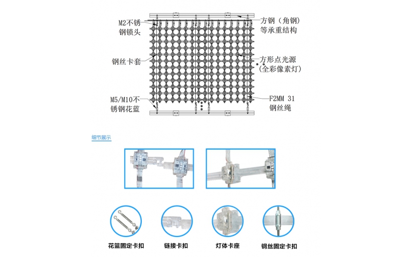 P62.5全彩網格屏，網格軟屏，戶外LED網格屏